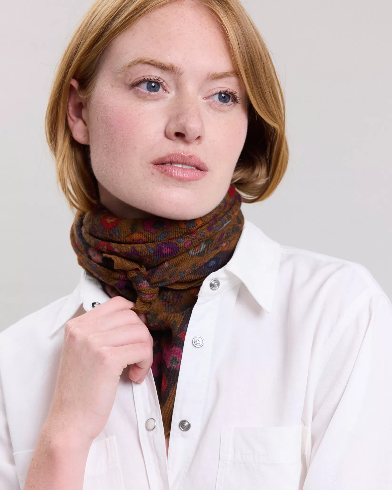 Women Hartford Accessories<Flower Scarf