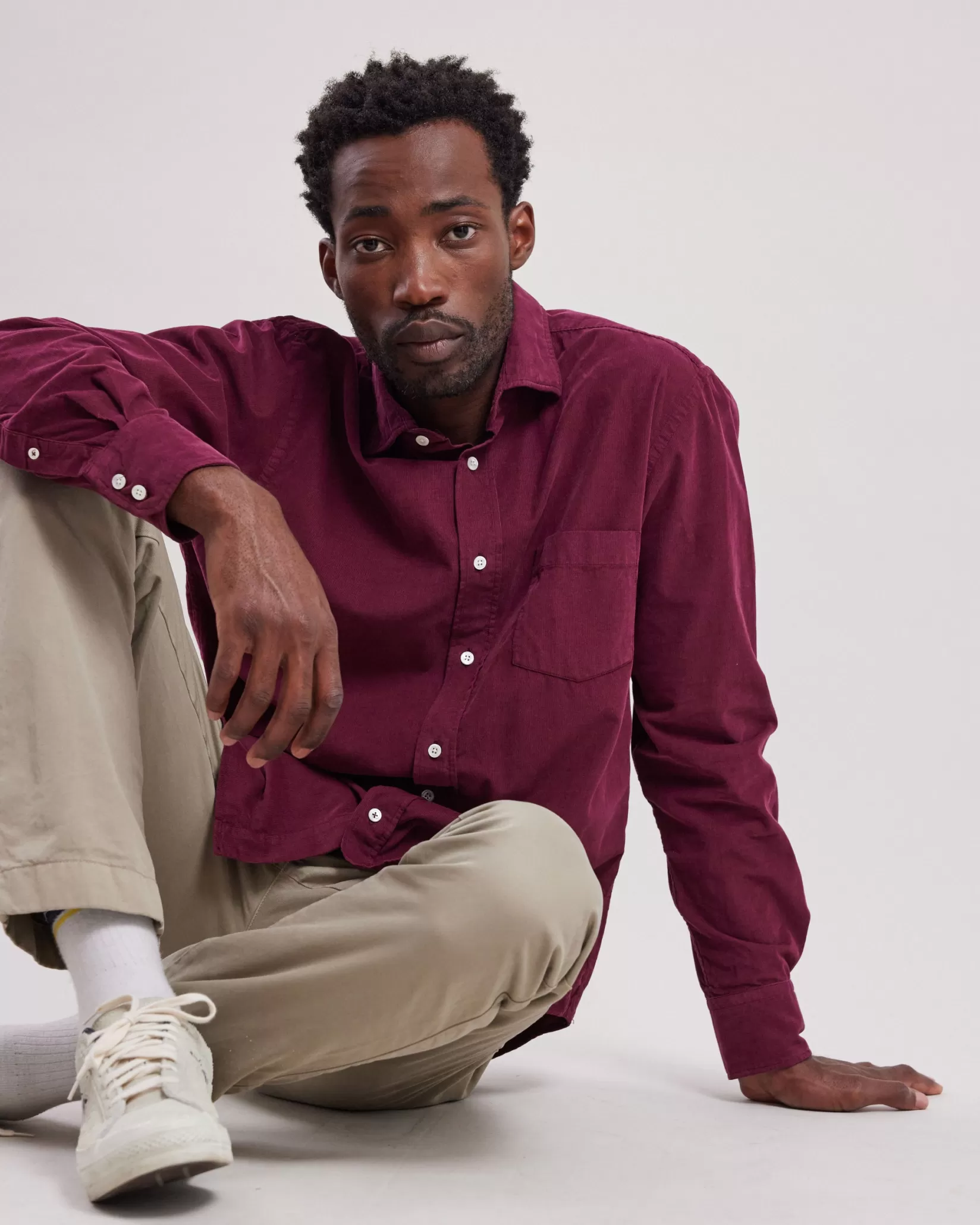 Hartford Regular Shirts | Corduroy Shirts<Paul Shirt