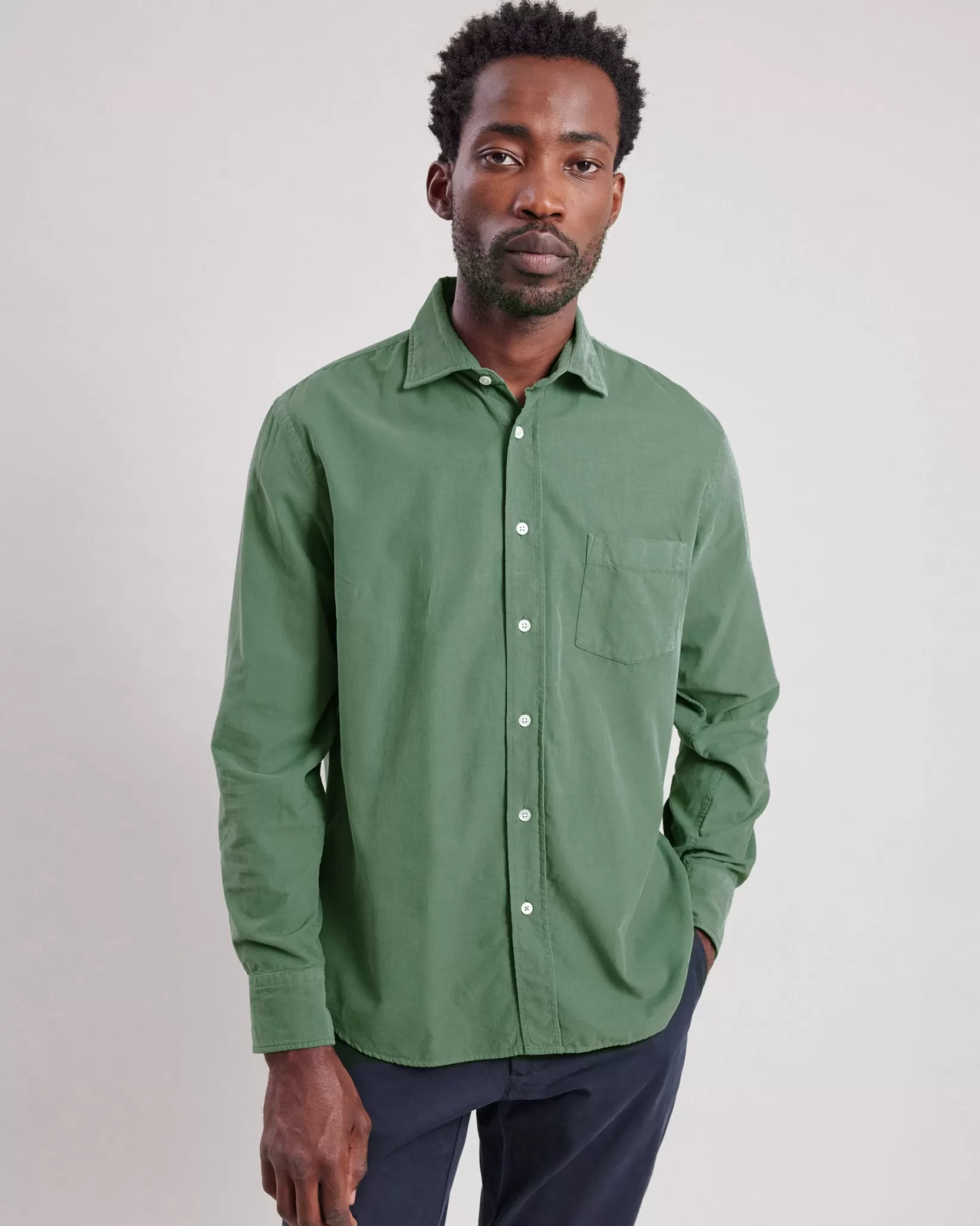 Hartford Regular Shirts | Corduroy Shirts<Paul Shirt